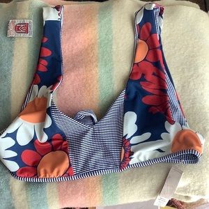 SEEA BIKINI TOP REVERSIBLE EUC S